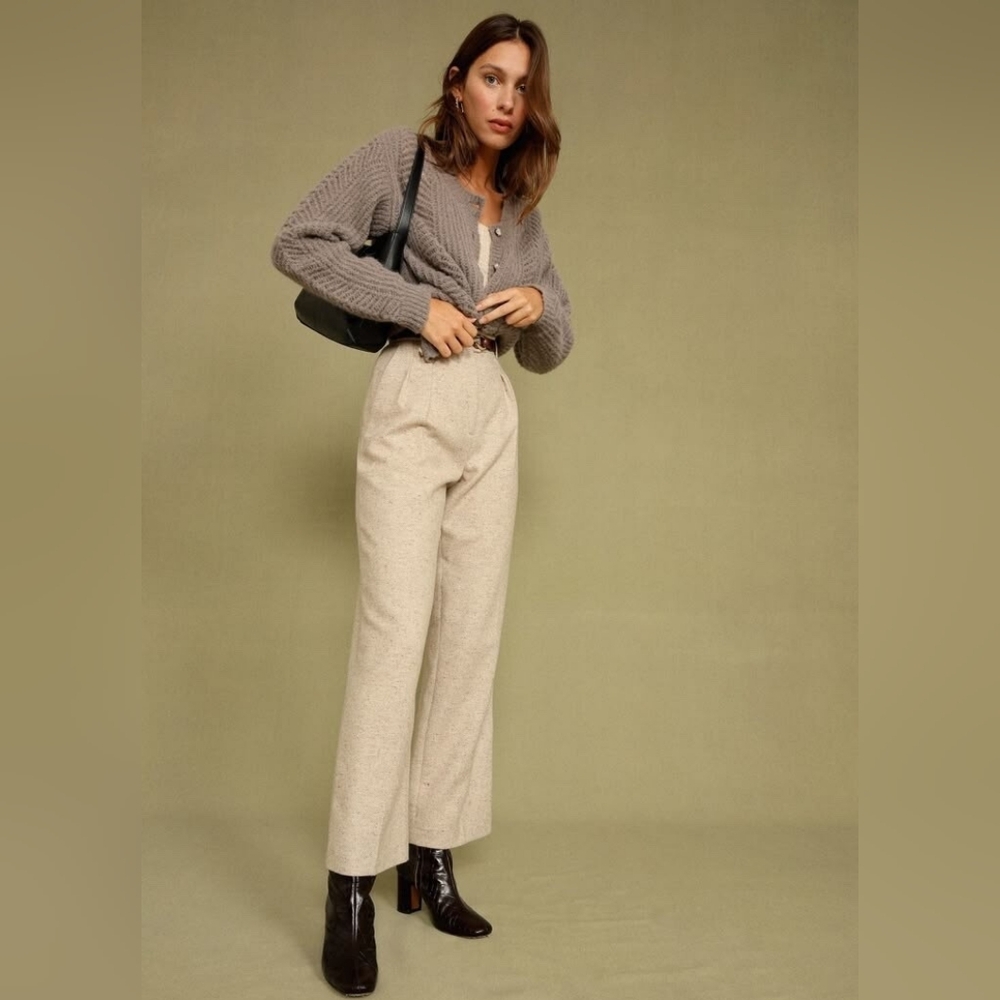 NWT Rouje Jeje Pants - Wool and Silk Blend, size 34